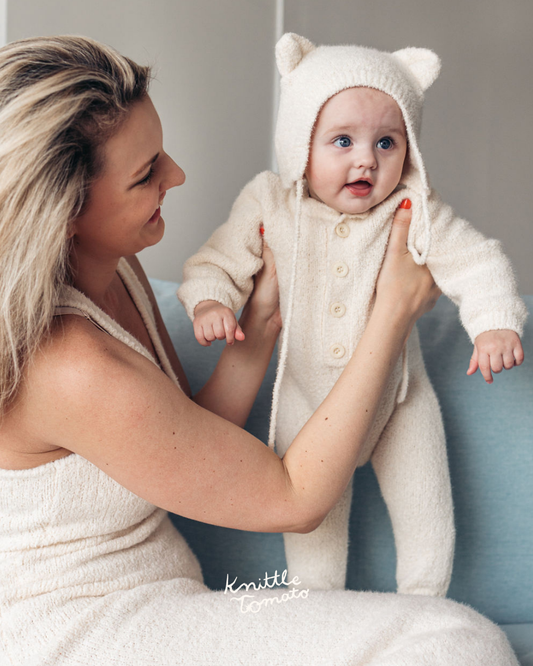 The Teddy Bear Onesie with Hat