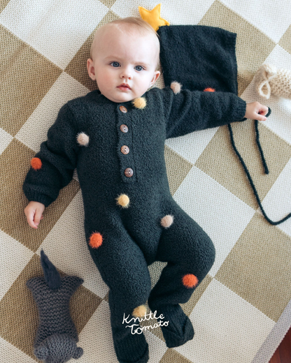 The Christmas Tree Onesie bodysuit with Hat