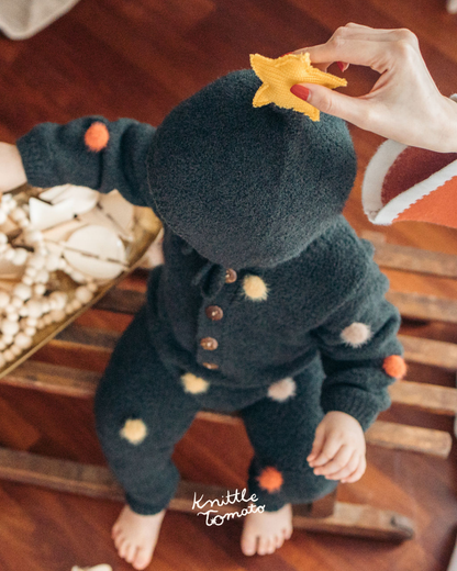 The Christmas Tree Onesie bodysuit with Hat