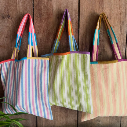 Handcrafted Flat Woven tote
